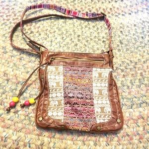 Boho crossbody bag